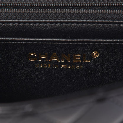 Chanel Patent Calfskin Quilted Mini Rectangular Flap Black 6 of 11