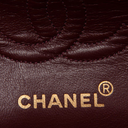 Chanel Lambskin Quilted Small Double Flap Navy 6 of 8