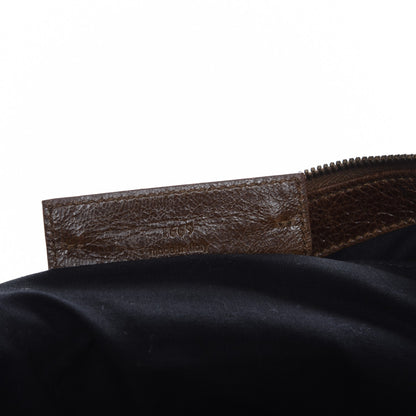 Balenciaga Agneau Classic Hardware Work Olive Brown 7 of 9