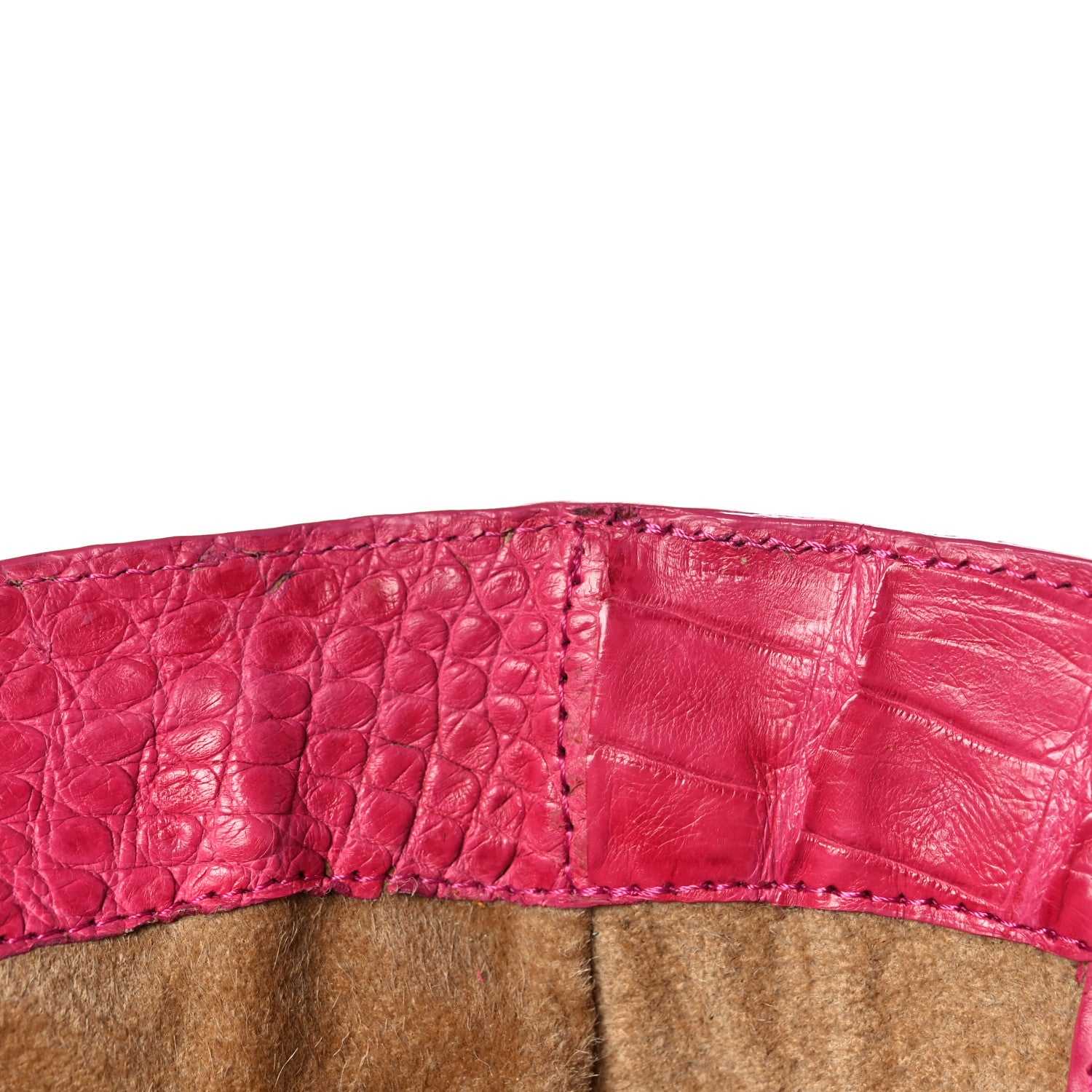 Nancy Gonzalez Crocodile Tote Pink 10 of 10