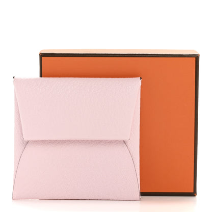 Hermes Chevre Mysore Bastia Coin Purse Rose Sakura 8 of 8