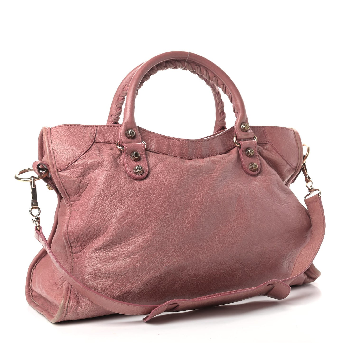 Agneau Giant 12 Gold Hardware City Rose Bruyere
