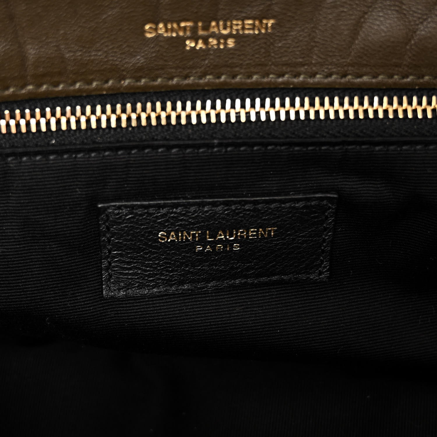 Saint Laurent Grained Lambskin Medium Calypso Light Musk 6 of 9