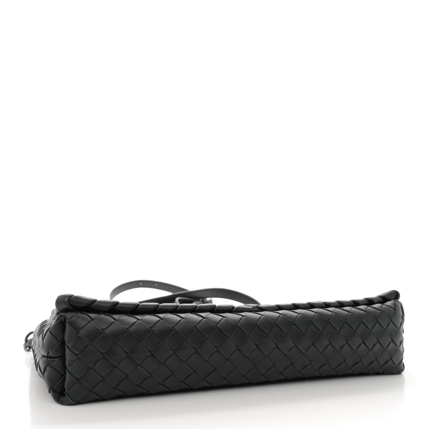 Bottega Veneta Nappa Intrecciato New Olympia Bag Black 4 of 10