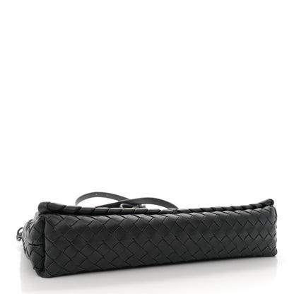 Bottega Veneta Nappa Intrecciato New Olympia Bag Black 4 of 10