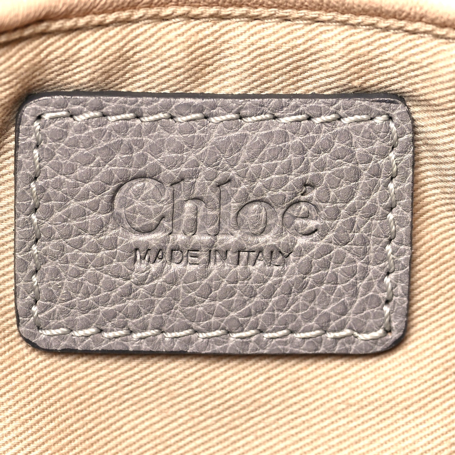 Chloe Calfskin Medium Paraty Cashmere Grey 6 of 11