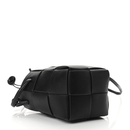 Bottega Veneta Nappa Maxi Intrecciato Mini Cassette Bucket Bag Black 4 of 9