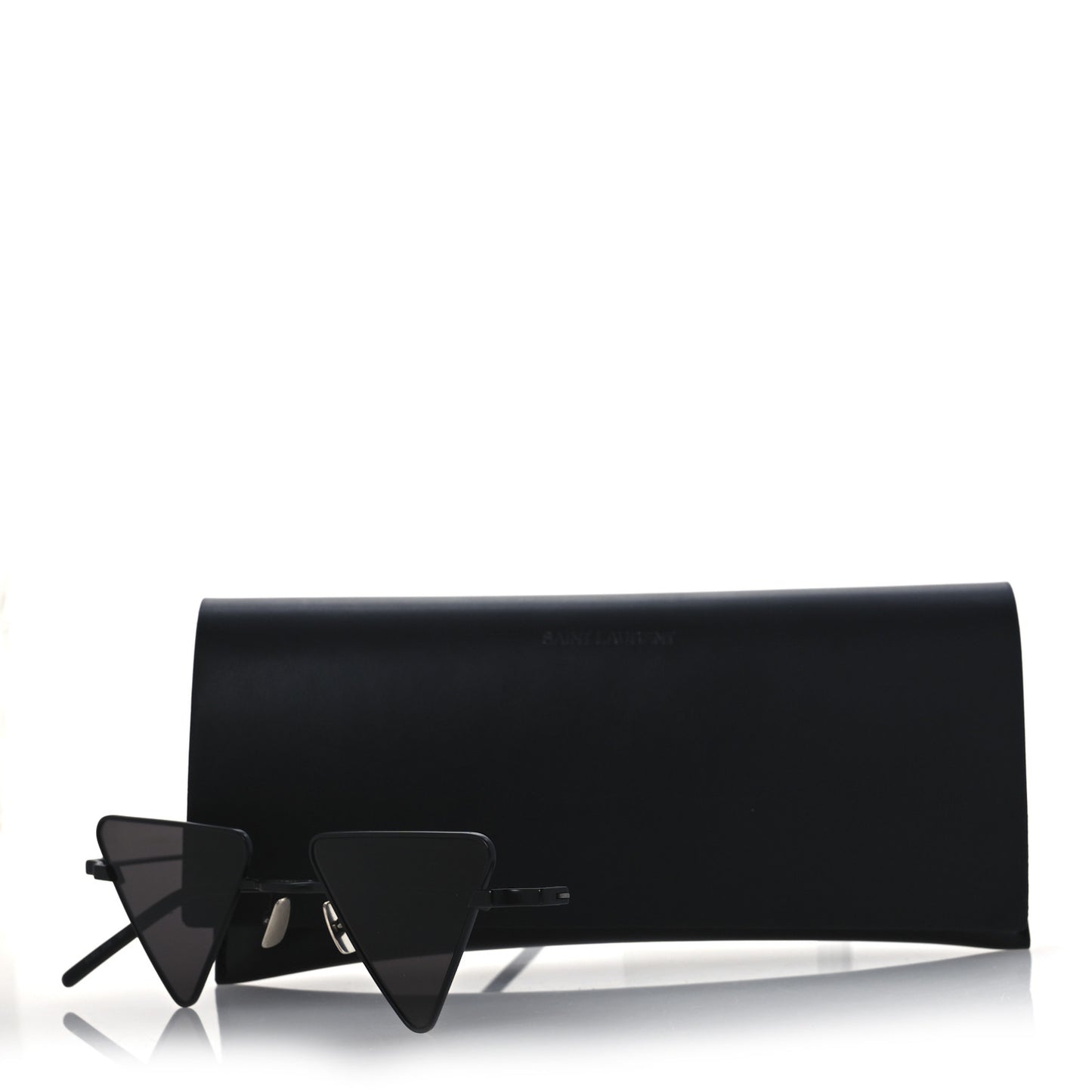 Metal Triangle Zoe Sunglasses SL300 Black
