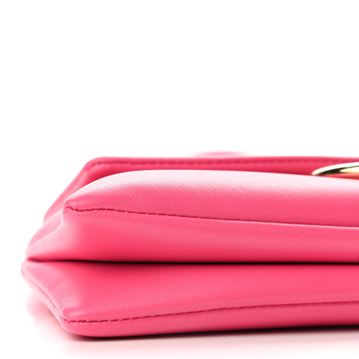 Chloe Lambskin Small Faye Top Handle Bag Hot Pink 7 of 8