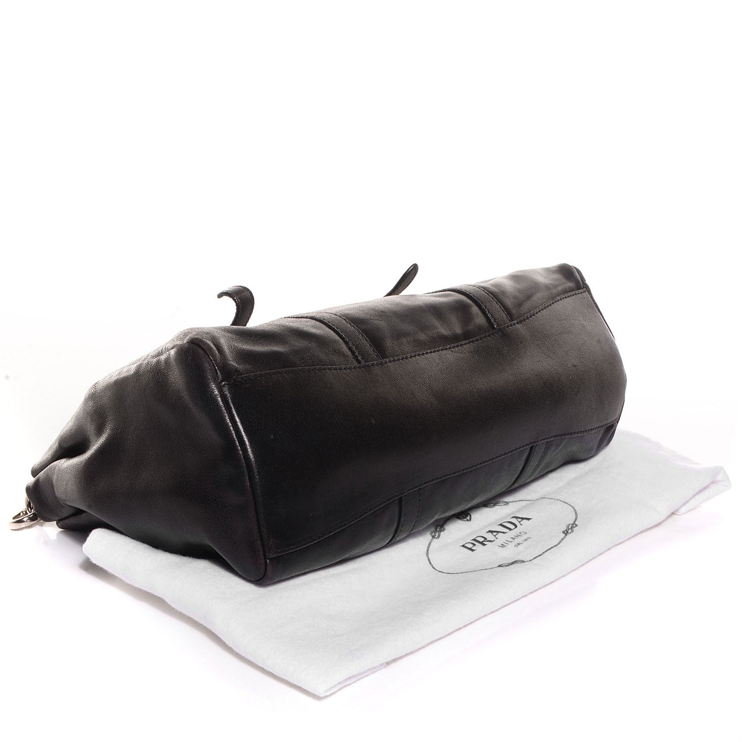 Prada Nappa Soft Tote Nero Black 4 of 9