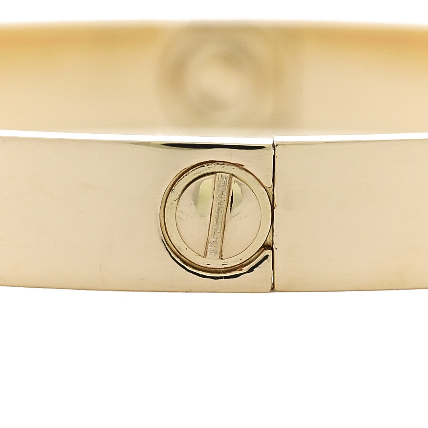 Cartier 18K Yellow Gold LOVE Bracelet 17 3 of 8