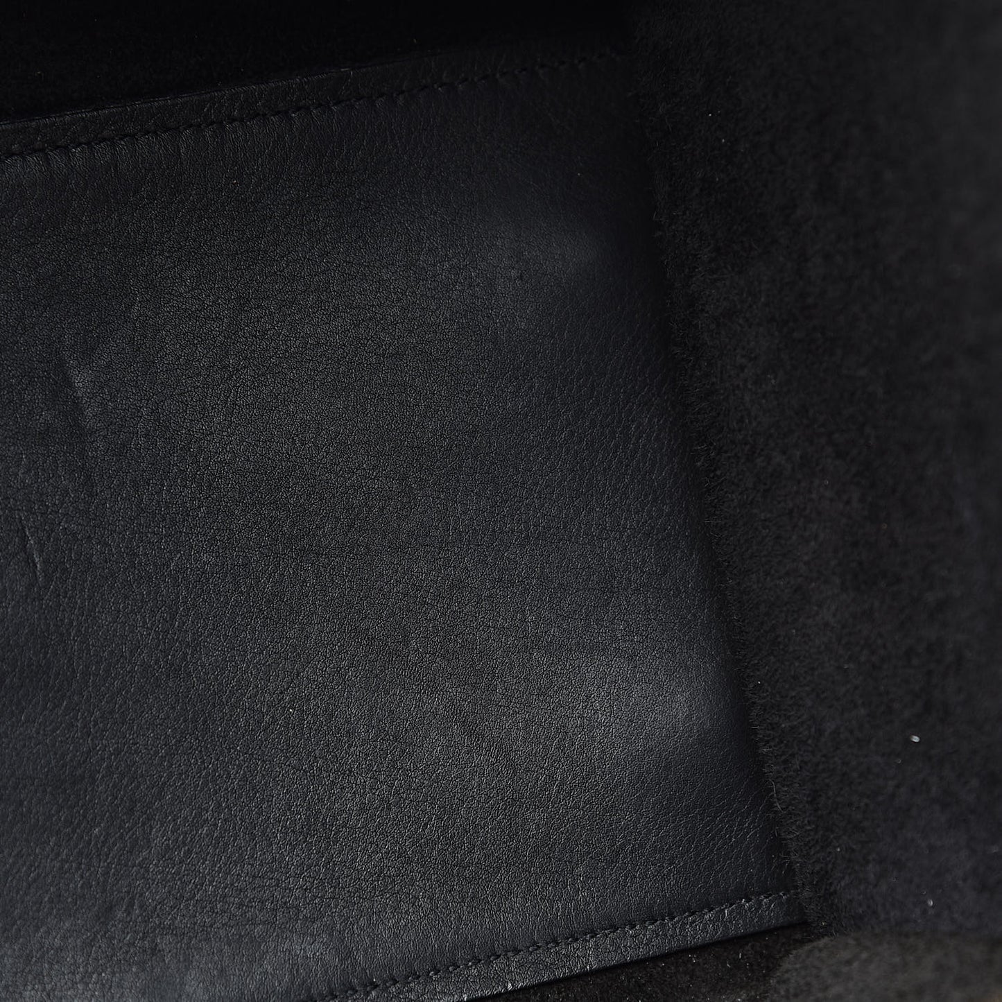 Calfskin Small Monogram Cabas Black