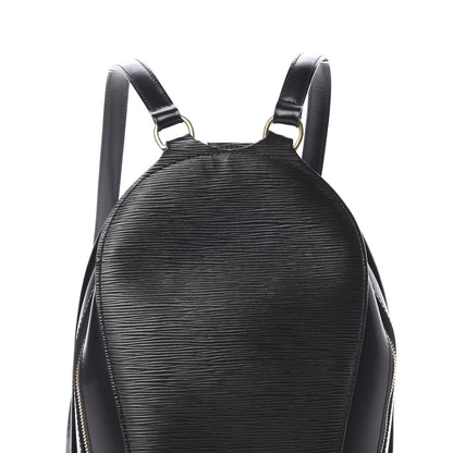 Louis Vuitton Epi Mabillon Backpack Black 7 of 12
