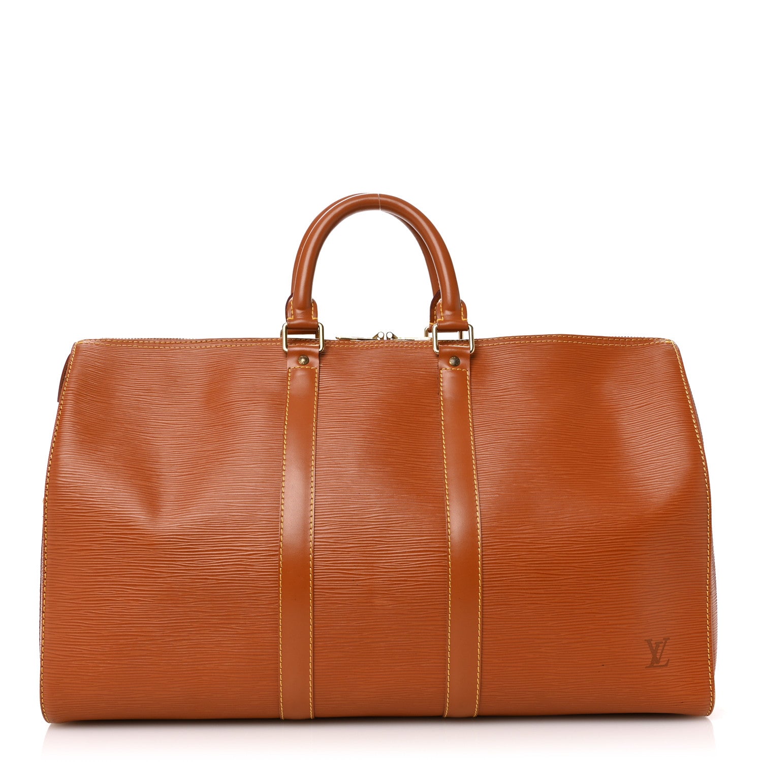 Louis Vuitton Epi Keepall 45 Cipango 1 of 12