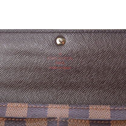 Louis Vuitton Damier Ebene Sarah Wallet 7 of 13