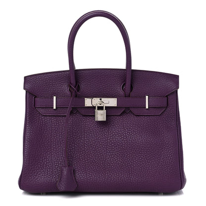 Hermes Fjord Birkin 30 Cassis 1 of 10
