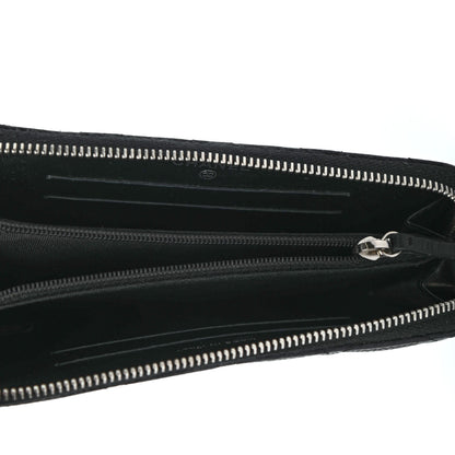 Chanel Caviar Quilted Small Zip Around Wallet Black 4 of 4