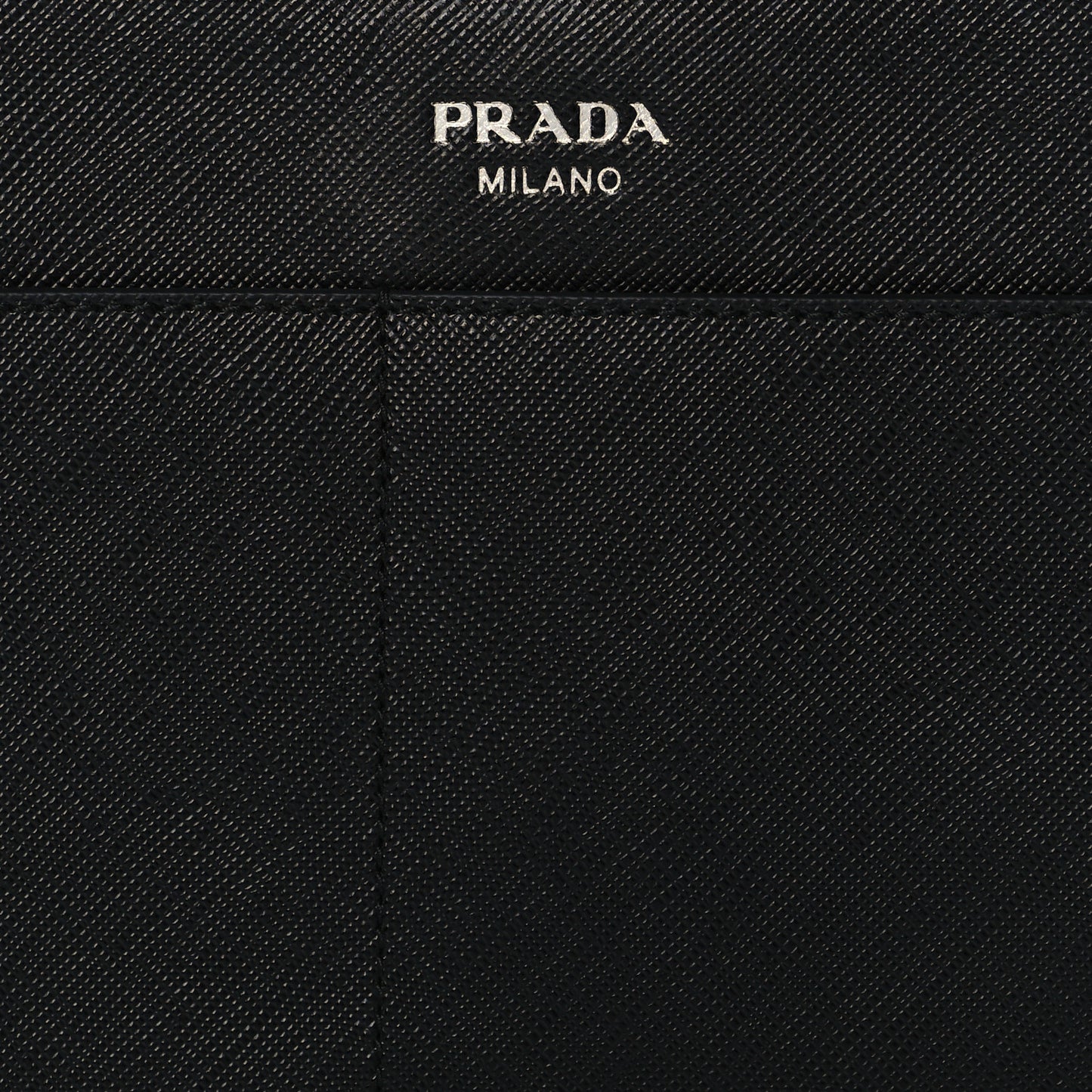 Saffiano Crossbody Bag Black