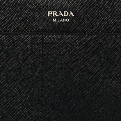 Prada Saffiano Crossbody Bag Black 7 of 9