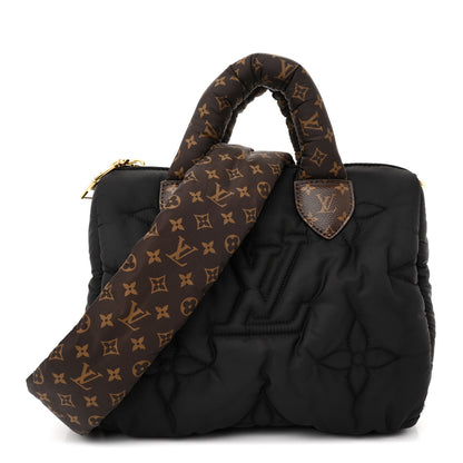 Louis Vuitton Econyl Mini Monogram Pillow Speedy Bandouliere 25 Black 1 of 9