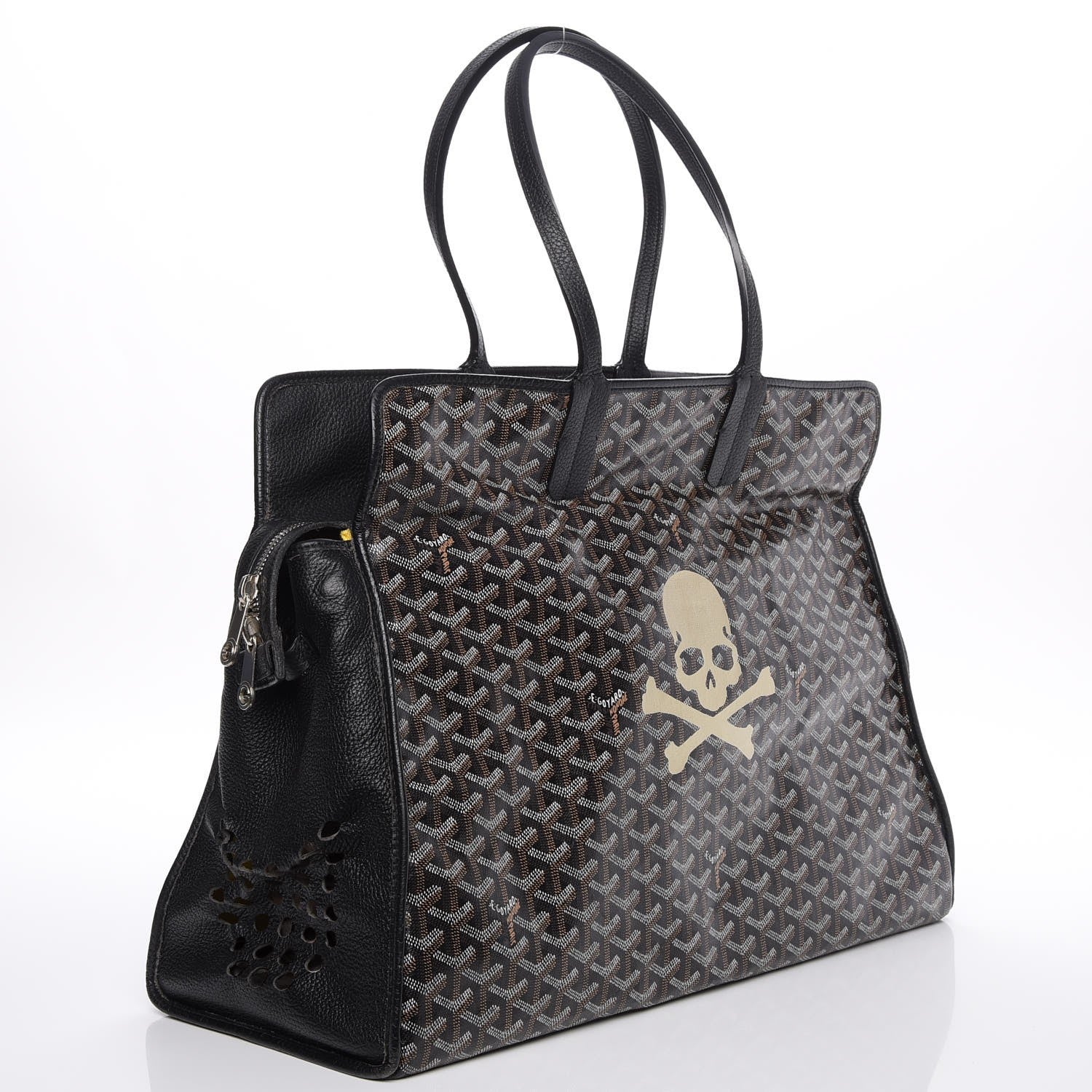 Goyard Chevron Sac Hardy Pet Carrier GM Black 4 of 29