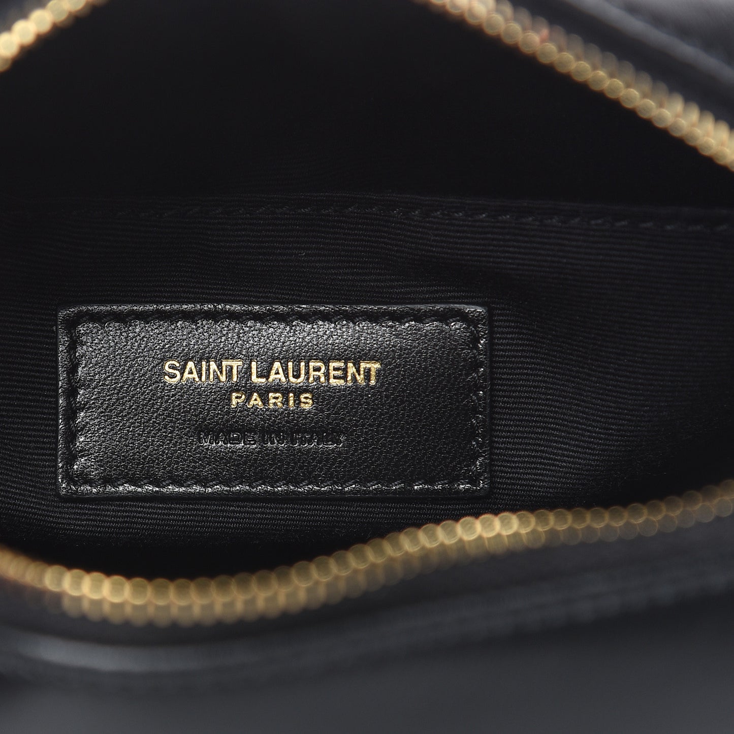 Calfskin Matelasse Monogram Lou Belt Bag Black