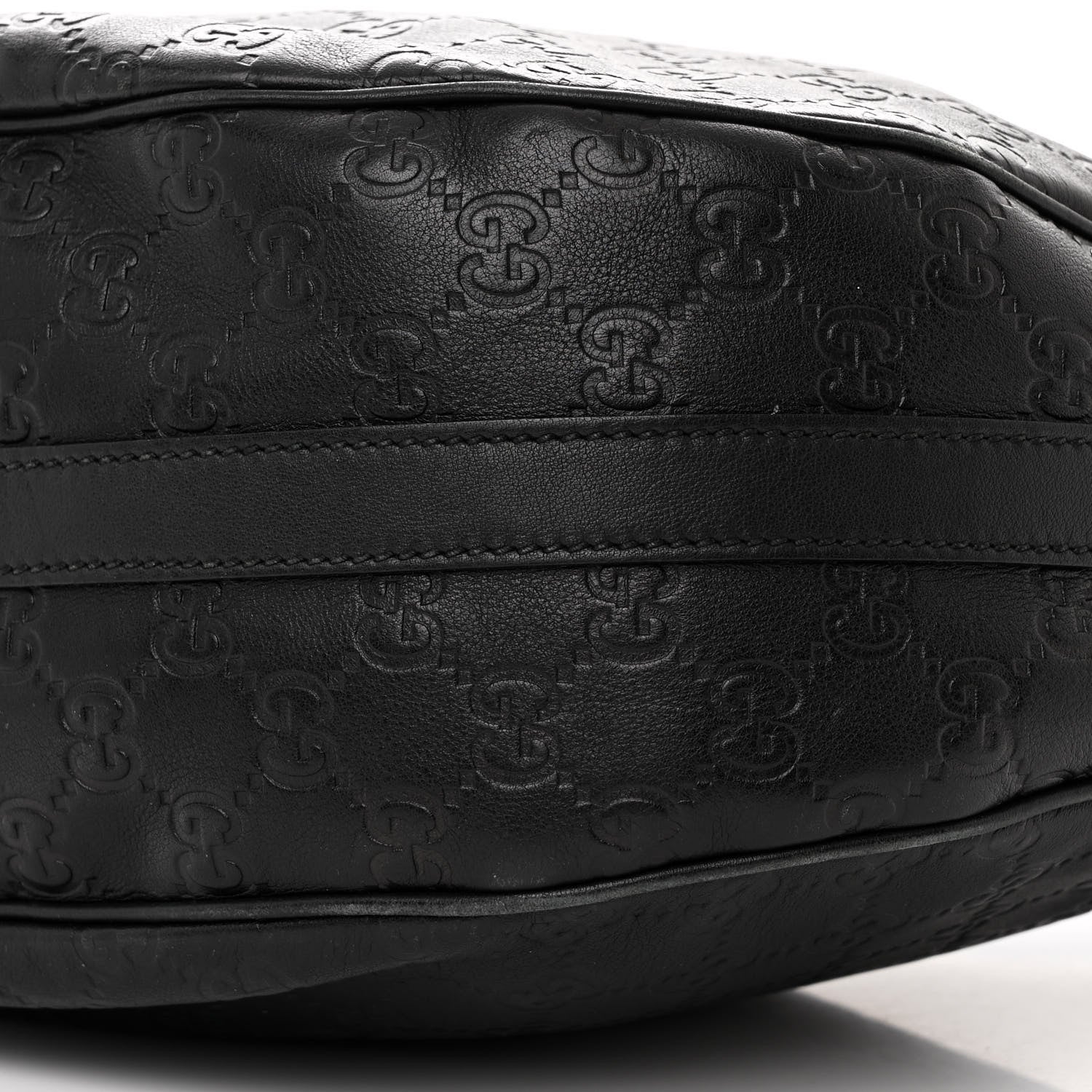 Gucci Guccissima Medium GG Twins Hobo Black 10 of 13