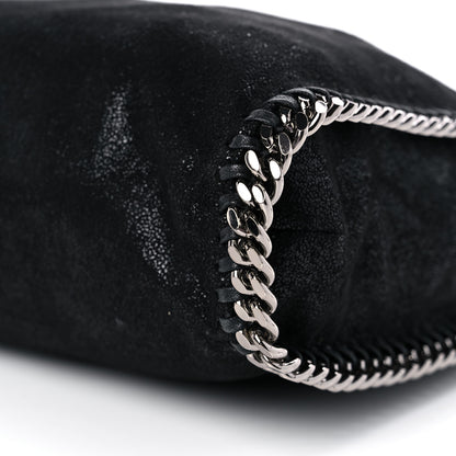 Stella McCartney Shaggy Deer Falabella Fold Over Tote Black 9 of 9