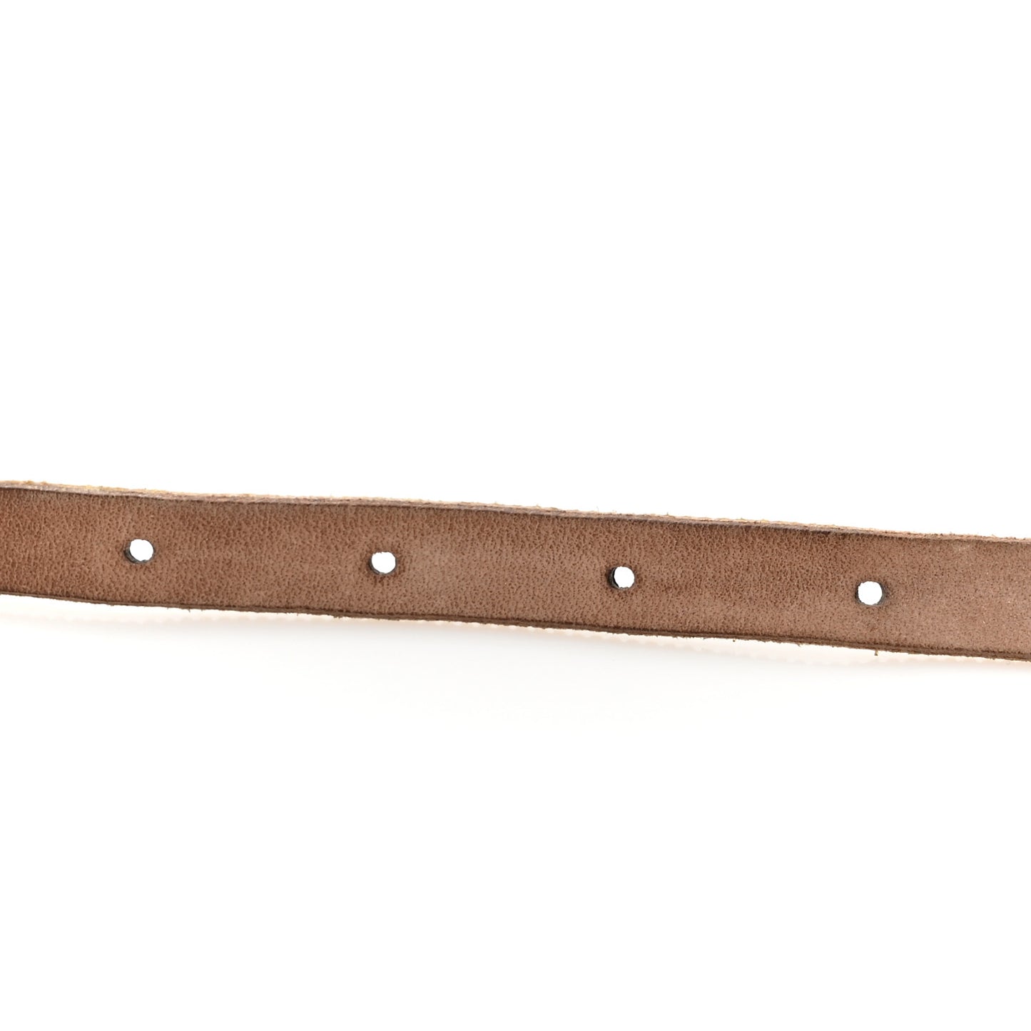 Calfskin Crystal Embellished Double G Choker Necklace Black