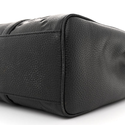 Gucci Piuma Calfskin Jumbo GG Embossed Medium Tote Bag Black 9 of 11