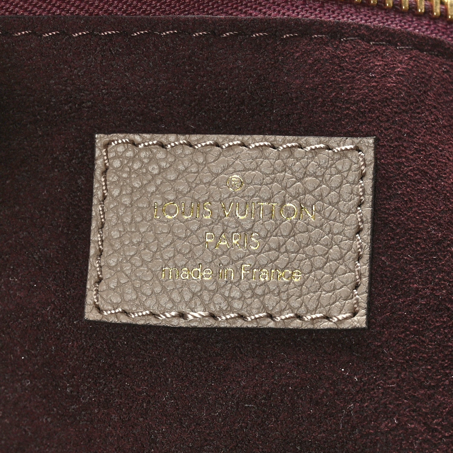 Louis Vuitton Empreinte Monogram Giant Neverfull MM Tourterelle 6 of 8