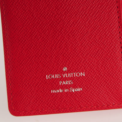 Louis Vuitton Epi Small Ring Agenda Cover Rouge 5 of 7