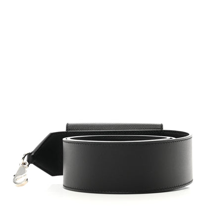 Hermes Swift Epsom Pocket Kelly Shoulder Strap Black 2 of 6