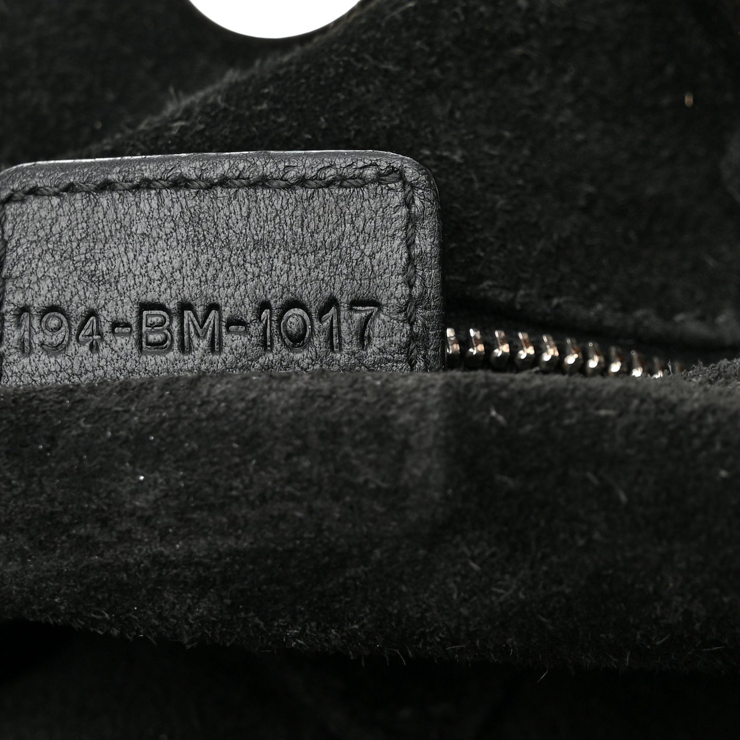 Lambskin Woven Dior Tote Black
