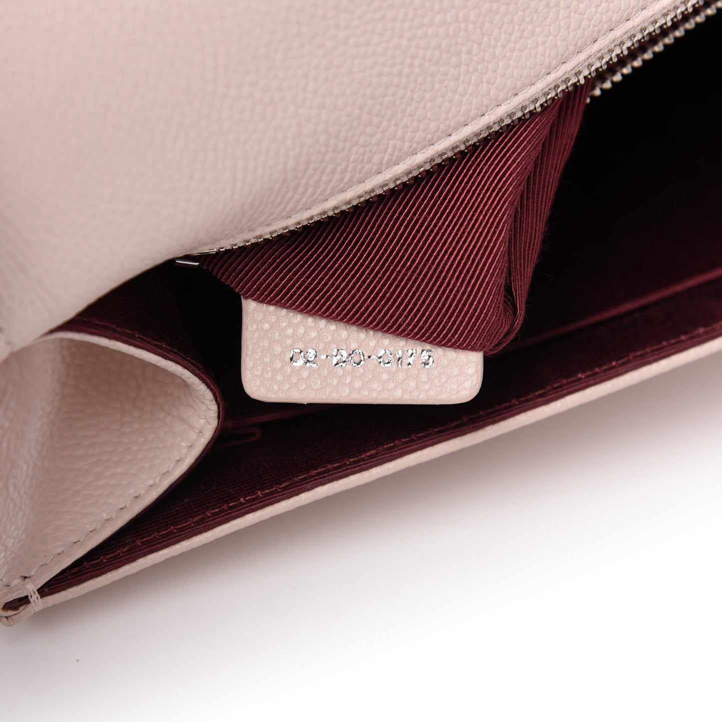 Grained Calfskin Cannage Medium Diorama Flap Bag Rose Poudre