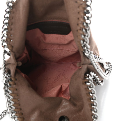 Stella McCartney Shaggy Deer Mini Falabella Fold Over Tote Taupe 5 of 9