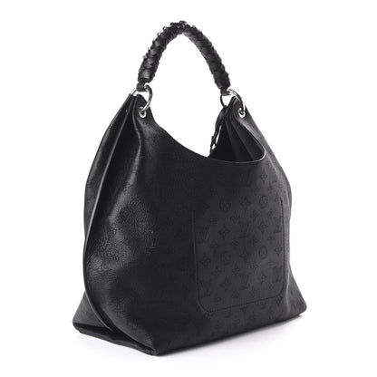 Louis Vuitton Mahina Carmel Hobo Black 3 of 10