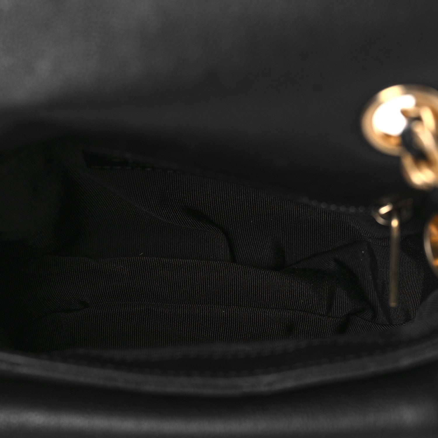 Chanel Grained Calfskin Quilted Small Messenger Flap Black 5 of 9