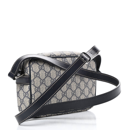 Gucci GG Plus Monogram Small Shoulder Bag Navy 3 of 13