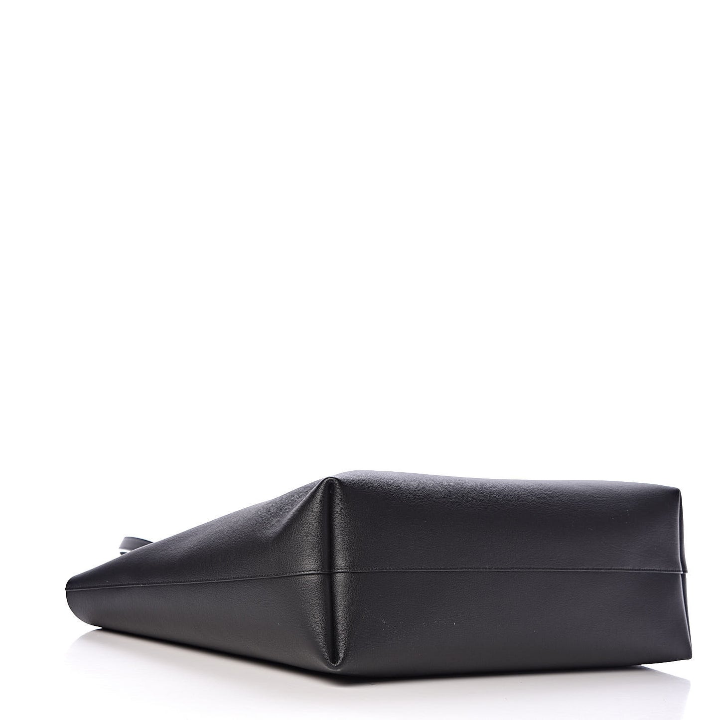 Calfskin Large Shopping Tote Black