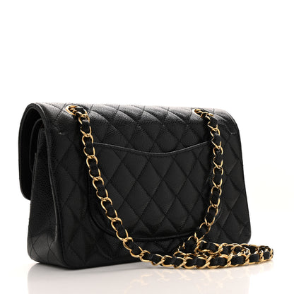 Chanel Caviar Quilted Small Double Flap Black 3 of 14