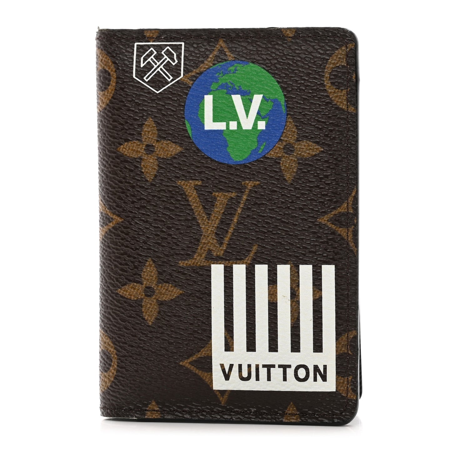 Monogram Stickers Pocket Organizer NM