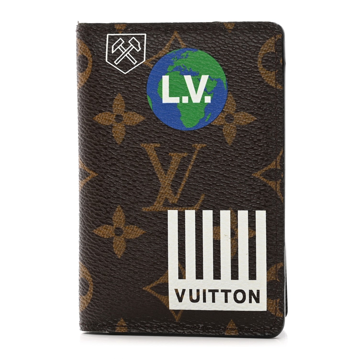 Louis Vuitton Monogram Stickers Pocket Organizer NM 1 of 7