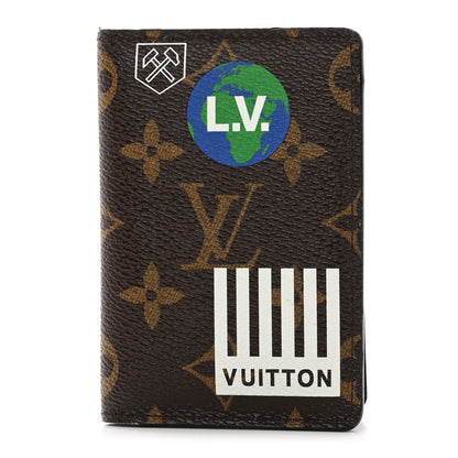 Louis Vuitton Monogram Stickers Pocket Organizer NM 1 of 7