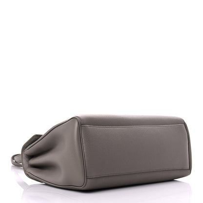 Celine Grained Calfskin Medium Soft 16 Bag Pebble 4 of 9