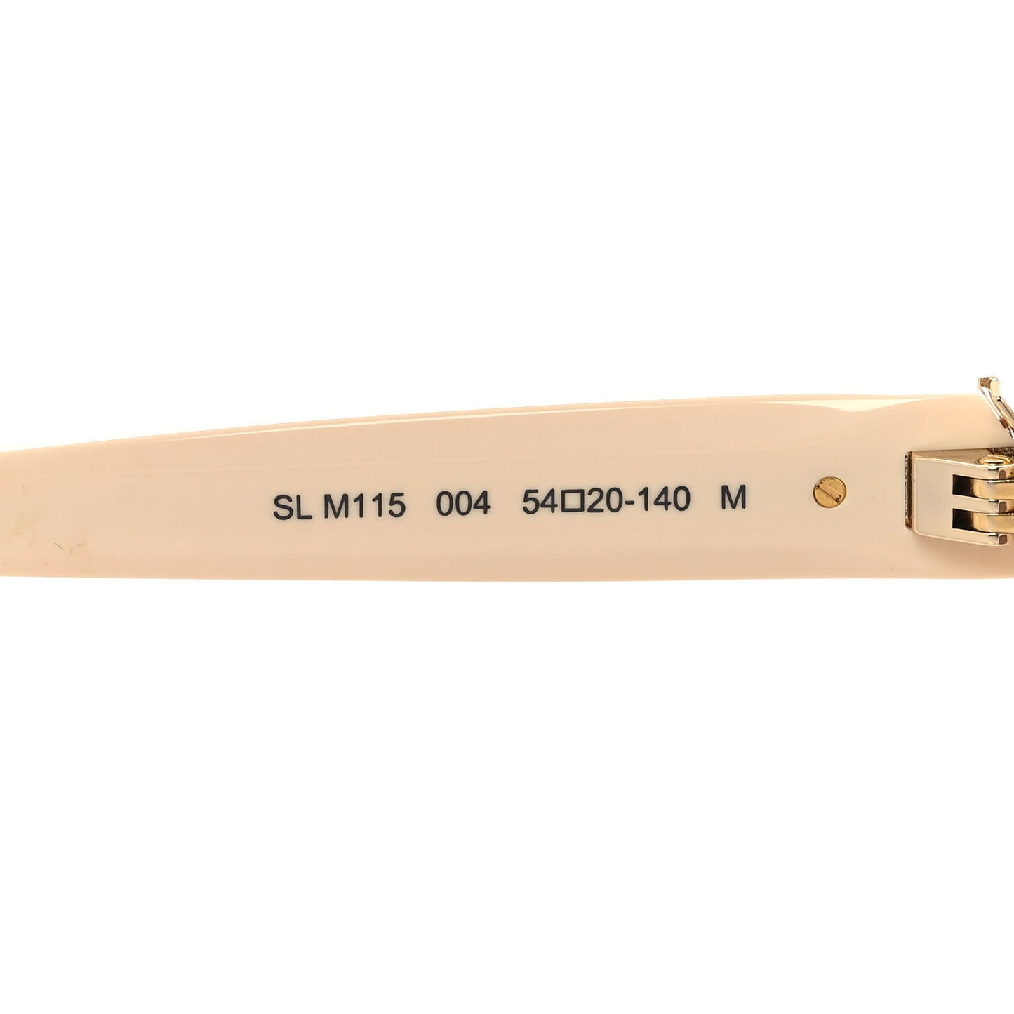 Cat Eye SL M115 Sunglasses Ivory