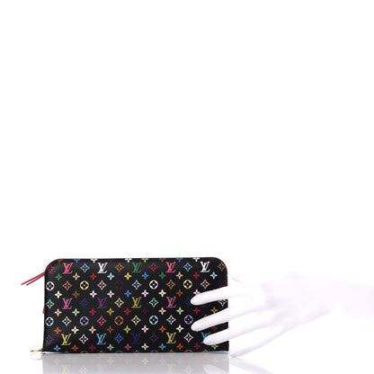Louis Vuitton Monogram Multicolor Insolite Wallet Black Grenade 2 of 7