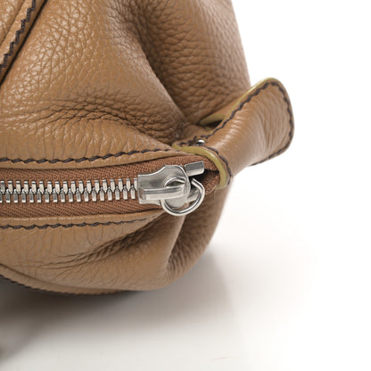 Chanel Calfskin Small Tassel Bowler Light Brown 20 of 20