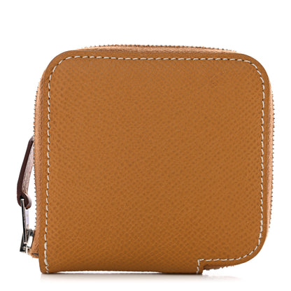 Hermes Epsom Silk'in Coin Purse Sesame 1 of 7