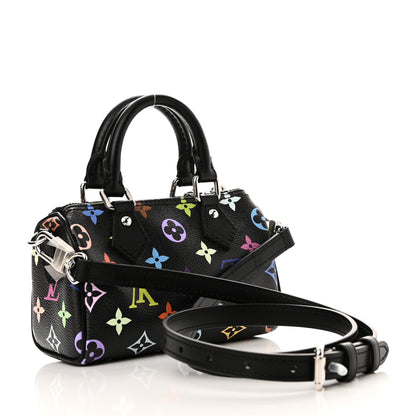 Louis Vuitton LV X TM Monogram Multicolor Nano Speedy Black 3 of 10